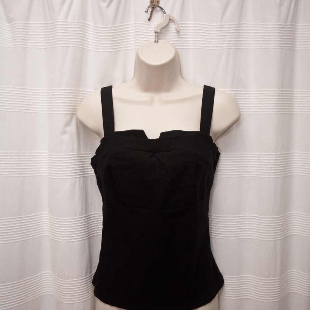 Black Notch Top - Picture 6 of 6